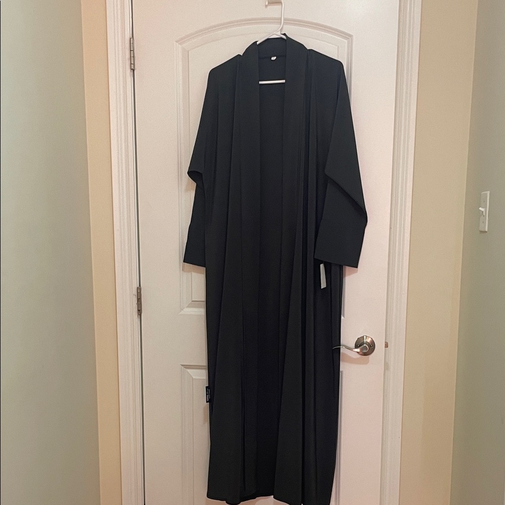 Chic Dark Grey Women's Abaya